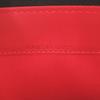 Used AUTHENTIC Christian Louboutin 3175195 Zip Around wallet Silver Embossed Leather