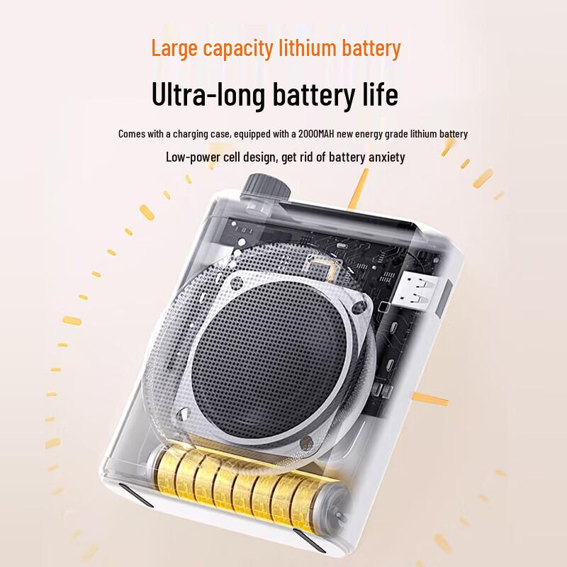 Good Shepherd Portable Bluetooth Voice Amplifier with Wireless Lavalier Microphone (CN version)