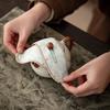 46x5cm Gaiwan Protection Strip Velcro Purple Clay Tea Pot Cup Storage Protection Anti-damage Tea Set Accessory
