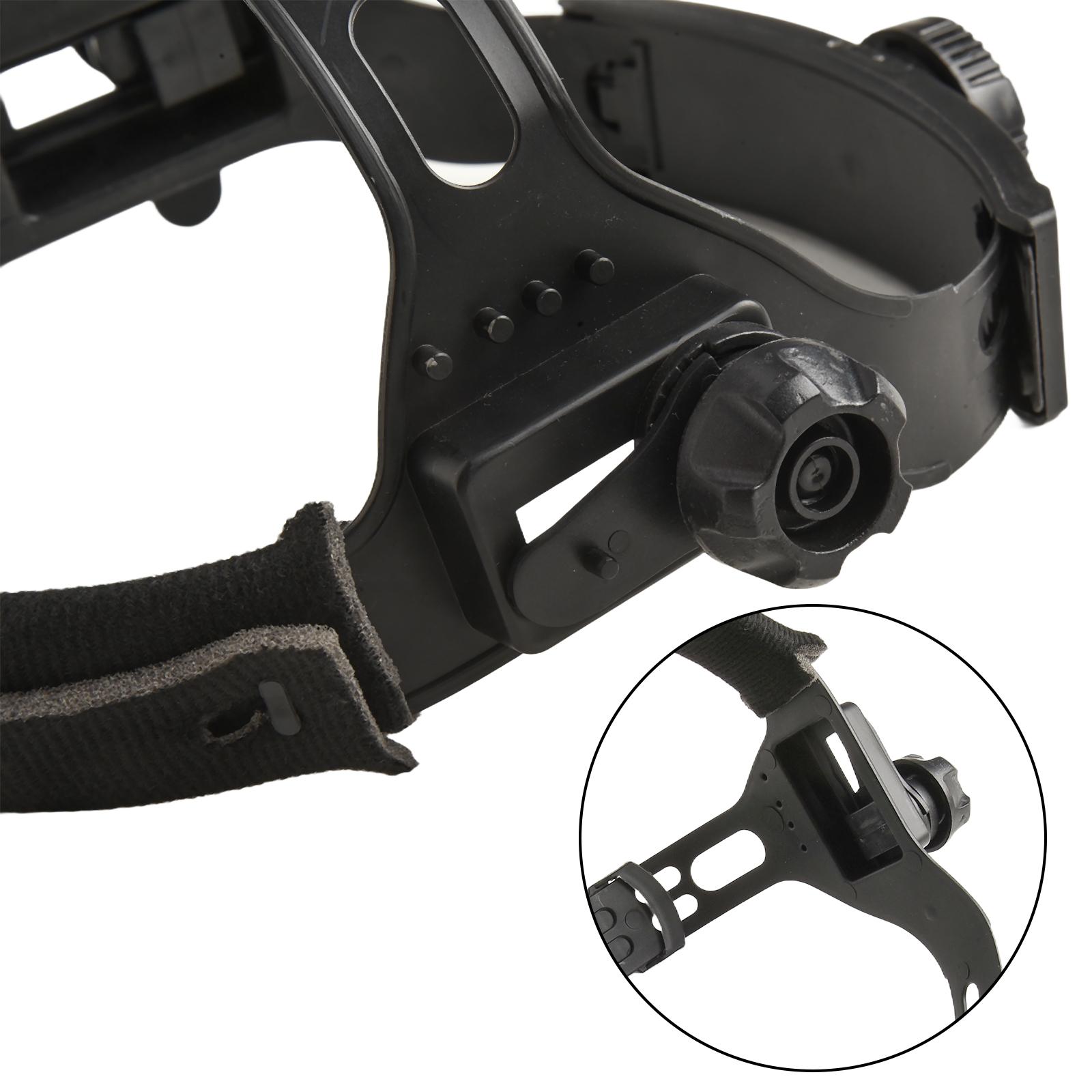 

Fit Replacement Headgear for Miller Welding Helmets - Adjustable ABS Headband with 4 Styles for Comfortable Welding Mask Support 2(