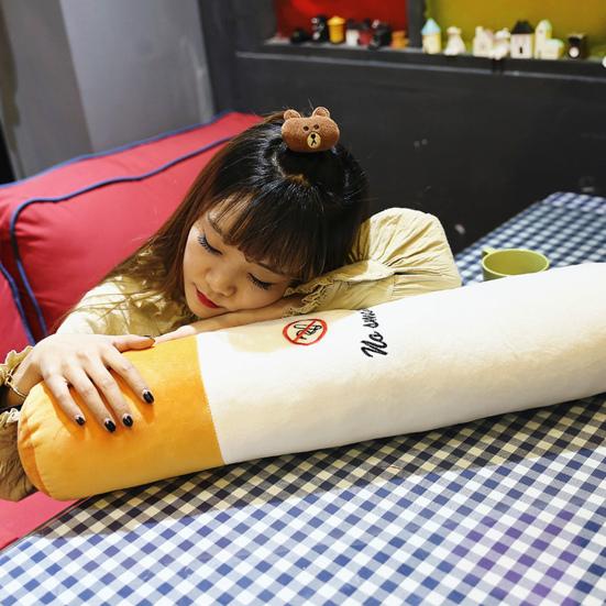 50/70/80cm Pillow Soft PP Cotton Fully Filled Sleeping Pillow Plushies Decoration Long Strip No Smoke Plush Toy Throw Pillow Boyfriend Gift