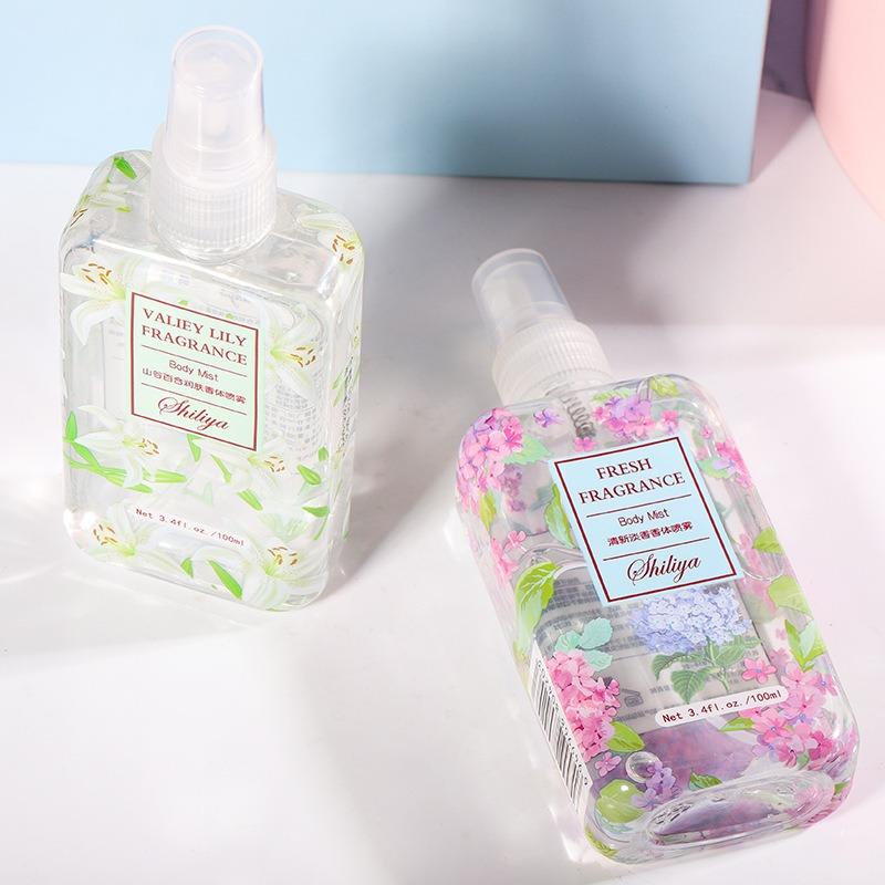 Shiliya Fragrance Spray Women's Perfume Lasting Light Fragrance Portable Clothing Perfume Floral and Fruit Fragrance