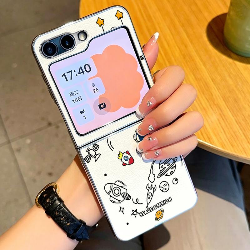 Bunte Knöpfe Blöcke Print Hülle Für Samsung Galaxy Z FLIP 7 FE 6 5 Beschichtete PC+PU Leder Hybrid Faltabdeckung Für Samsung Z Flip7 Flip6 Flip5
