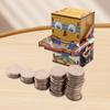 Wooden Scientific Experiment Set 3D Puzzle Building Robot Piggy Bank for Kids Adults Fun Educational Toy