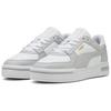 New PUMA Anti Slip Wear Resistant Low Top Skateboard Shoes Men's Gray White 402366-04