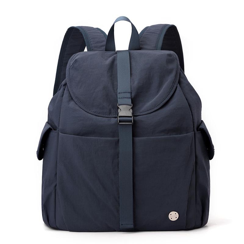 Large Capacity Nylon Macaron Backpack - Lightweight & Versatile Women's Double Shoulder Bag
