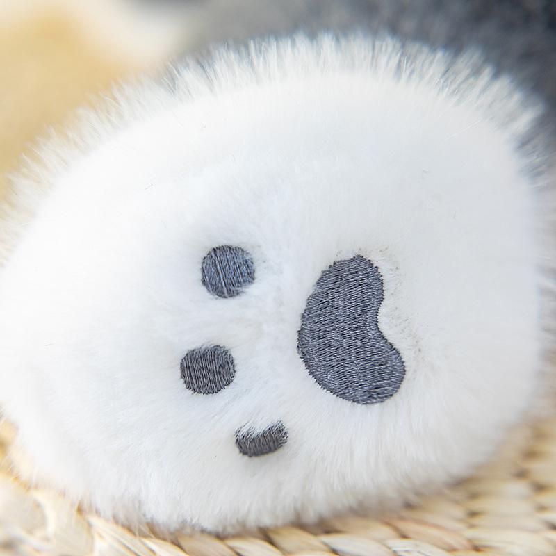 Cute Schnauzer Doll Plush Toy Girl Sleeps with Doll Warm Heart To Accompany Girlfriend Birthday Gift