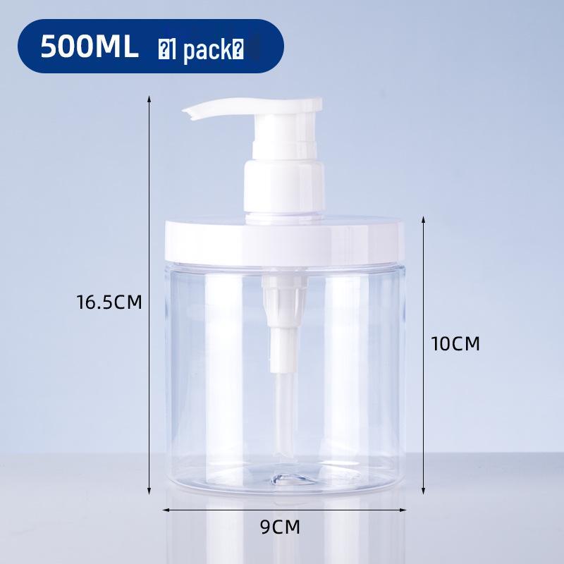 Large Capacity Press-Top Travel Bottle for Shower Gel, Hand Sanitizer, Lotion, and Laundry Detergent
