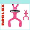 Roblox Rainbow Friends Pinker Frosch Plüschtier Weiche und Quetschbare Stoffpuppe für Kinder und Babys