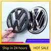 BHC1 For VW VOLKSWAGEN New 1 Set Car Front Grill/Rear Trunk Emblem Lid Covers Logo Sticker For VW Tiguan Arteon CC PASSAT B6 7 8 8.5