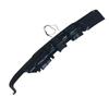 BMW 3 Series E46 MP Style Gloss Black Rear Diffuser with Lights, Carbon Fiber Texture Dual Exhaust Spoiler Kit