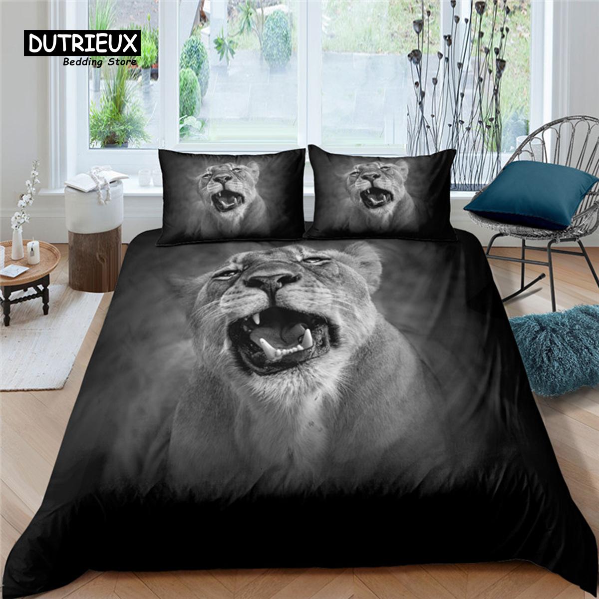 

Главная Жизнь Роскошный 3D Лев Постельное белье Комплект Удобный Пододеяльник Детский Постельное белье Размеры Queen и King EU/US/AU/UK EU single(135x200cm)
