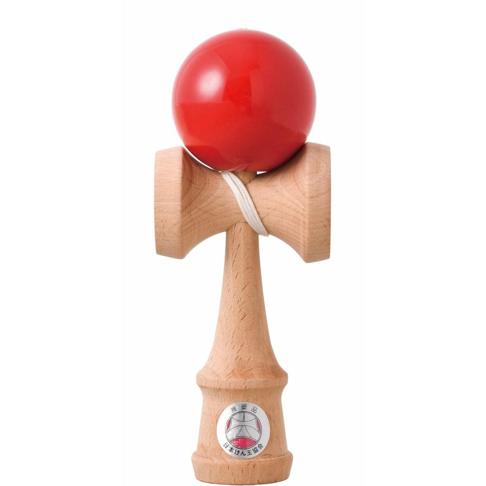 Gentosha First Kendama Revised Edition Red One Size 479102