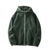Men's Double-Sided Fleece Hoodie Autumn and Winter Warm Windbreaks Zipper Jackets for Men