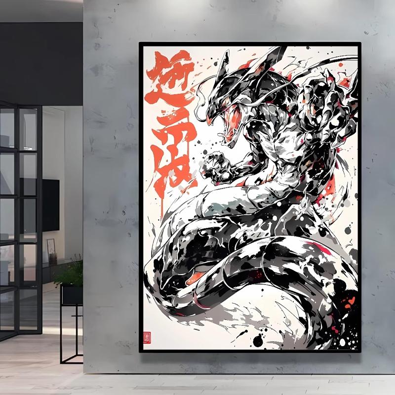 Hot Anime Poster Pokemon Squirtle Canvas Painting Hd Images High Quality Art Home Children's Bedroom Wall Decor Holiday Gifts