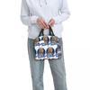 Sooty Sweep Silly Sausage Insulated Lunch Bag for Women Children Portable Food Boxes Thermal Lunch Box Tote