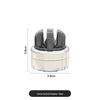 Stainless Steel Suction Cup Knife & Scissors Sharpener - New Whetstone Model for Quick Sharpening
