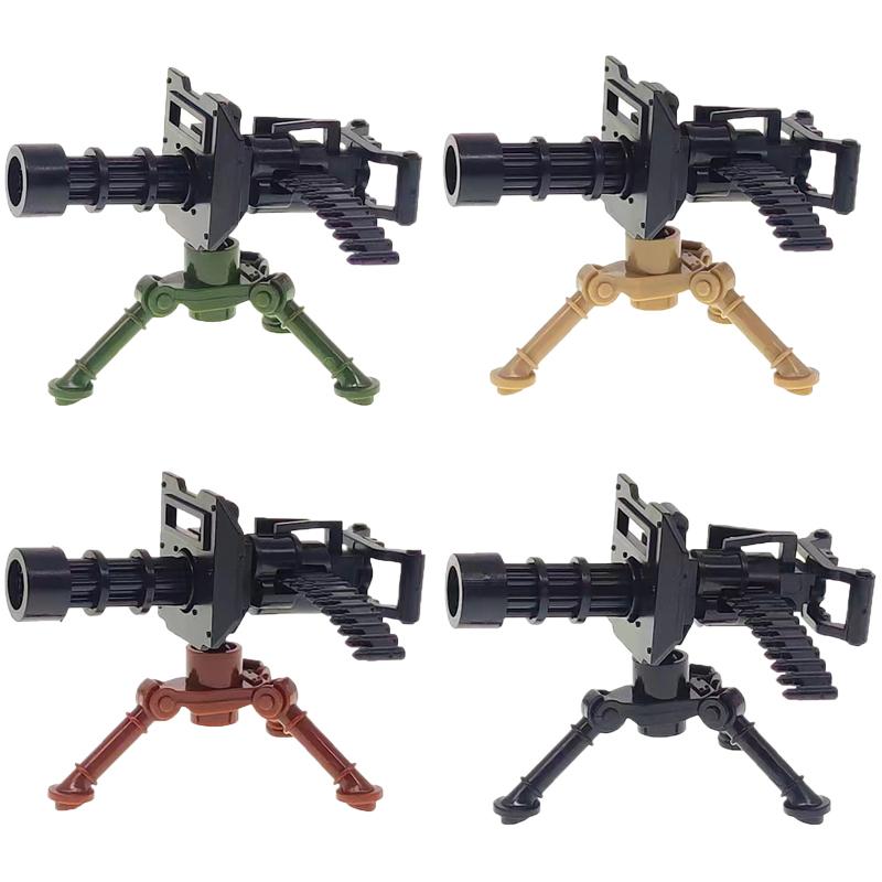 Military Building Block Set Compatible Solider Figures Army Weapons Guns Gift Presents Equipment Accessories NSV Gatling Mortar Toys Playsets