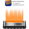 German Quality 5-Layer Men's Manual Razor - Classic Old-Fashioned Design with Universal Razor Head.
