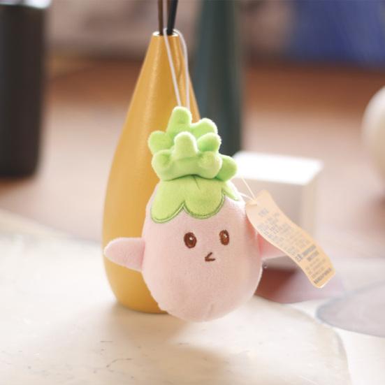 Interesting Baby Carrot Pendant Stylish Fine Workmanship Key Holder