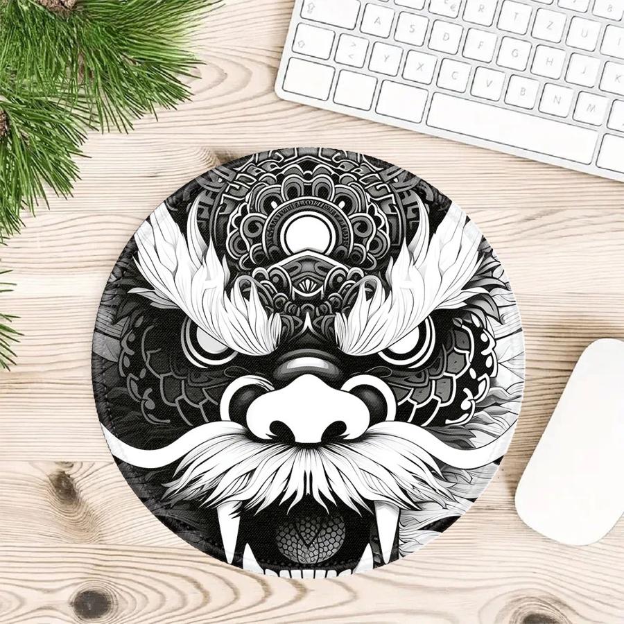 

Cool Dragon Lion 1pc Mouse Pad office Pad Keyboard Mouse Pad Desk accessories Game Console Pad Computer Laptop Pad Waterproof 200x200x2mm