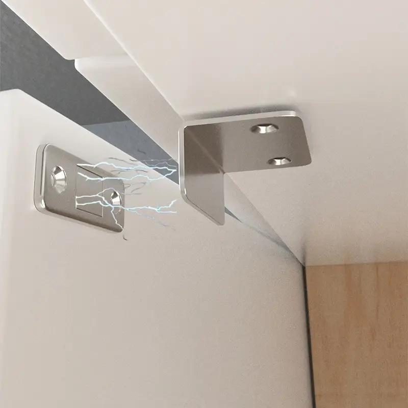 3pcs Strong Magnetic Cabinet Door Catches Latch Heavy Duty Furniture Door Stopper Hardware Accessories