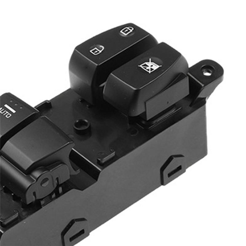 AMEXIAOXU Car Window Front Left Power Window Lifter Control Switch Fit For Hyundai IX25 Creta 93570-C9100 93570C9100 LHD чёрный