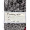 BRUNELLO CUCINELLI MR4618200 Cashmerex Wool Tweet Jacket Jacket 50 BrownUsed