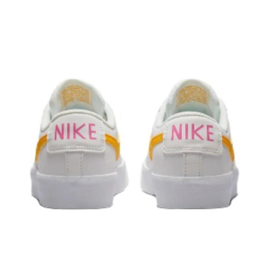 New Nike Blazer Low '77 'Summit White University Gold' GS DA4074-123