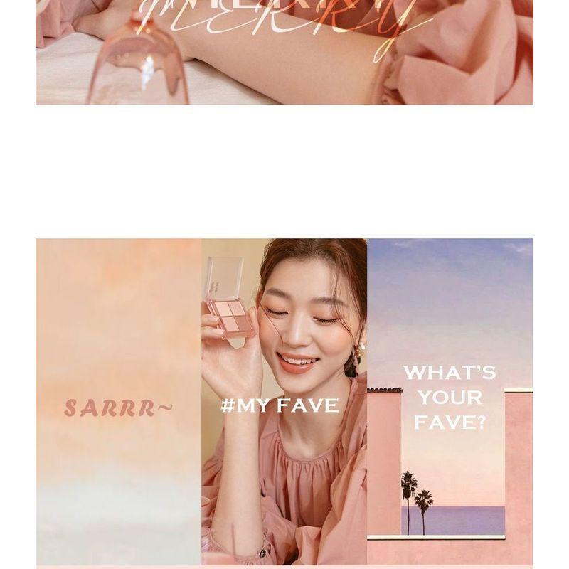 HOLIKA HOLIKA - My Fave Eyeshadow Palette Pastel Haze Collection - 2 Types