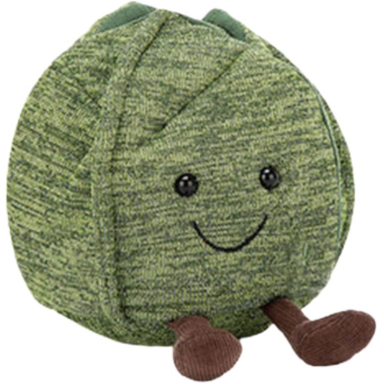 

JELLYCAT Fun Food Vegetables Kale Cute Doll Plush Doll 14cm high