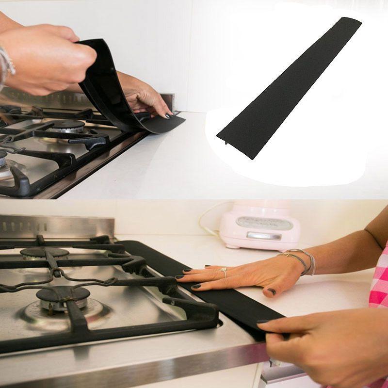 

Stove Kitchen Silicone Counter Gap Cover Oven Guard Spill Seal Slit Filler Tool
