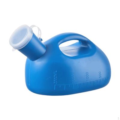 Male Urinal 2000ml Mobile Lightweight Leakproof Incontinence Pee Bottle Portable for Driving Camping