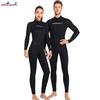Diving Suit 3MM Long-sleeved One-piece Thermal US Version Large Size Snorkeling Surfing Cold-proof Wet