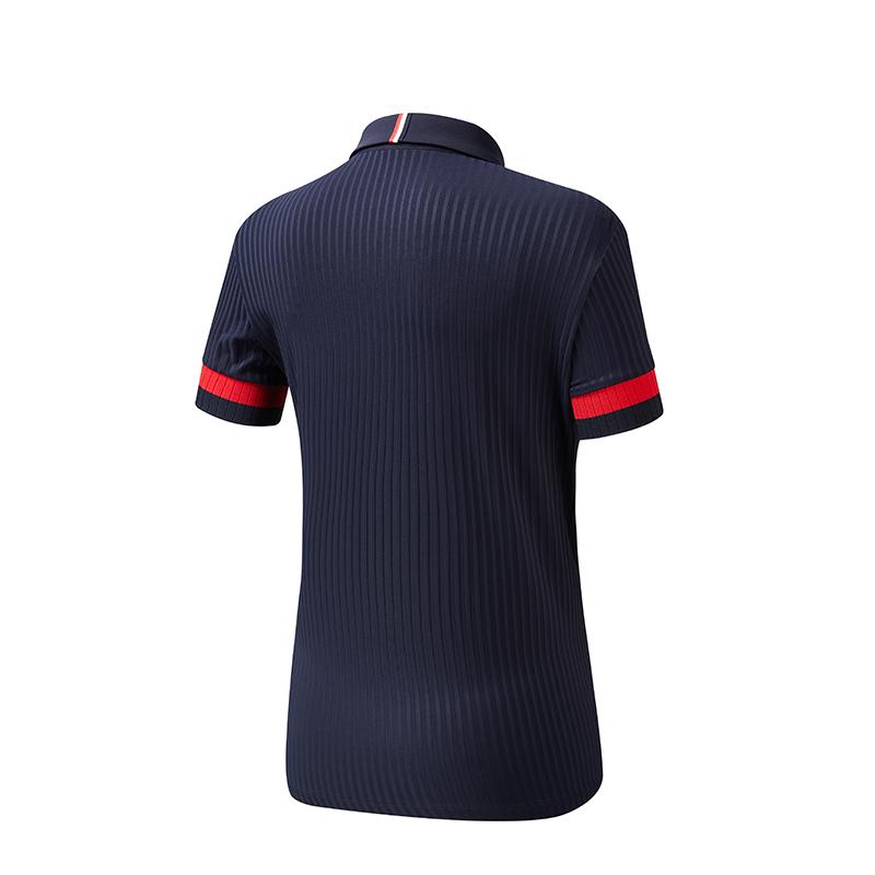 FILA Golf Series Elegant Vitality Short Sleeve Polo Shirt Women tops Legendary-Blue A11W115151F-NV