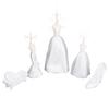 5pcs Jewelry Display Stand Set High Heels Models Sofa Home Display Rack Showcase for Necklace