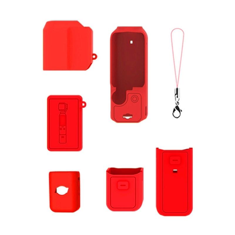 Flexible Silicone Case Skin for Pocket 3 Camera Cover Protector Precise Cutout and Enhanced Grip Suitable for Vloggers