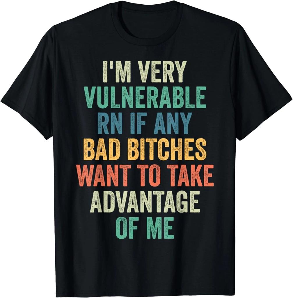 Ich bin im Moment sehr verletzlich Wenn du mich ausnutzen willst Geschenk Unisex T-Shirt