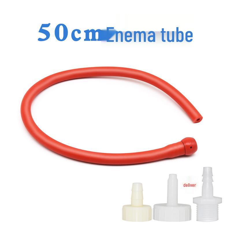 5-Hole Enema Tube: Intestinal Flushing Cleaner for Men and Women, SM Erotic Anal Toy.