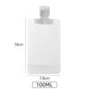 50/100pcs Matte Semi Transparent Travel Packaging Bag Shampoo Shower Gel Portable Squeeze Bags Moisture-proof Leak Proof Sealed Skincare Travel Pouch