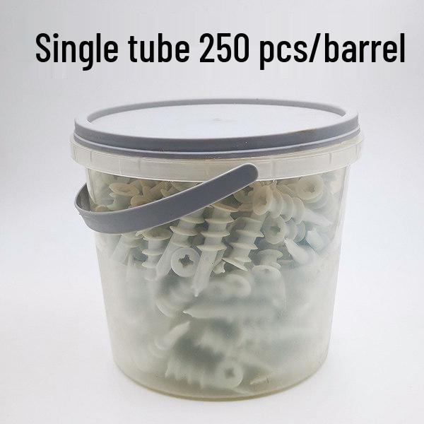 Nylon Spiral Wall Plug Screw Expansion Anchor for Plasterboard