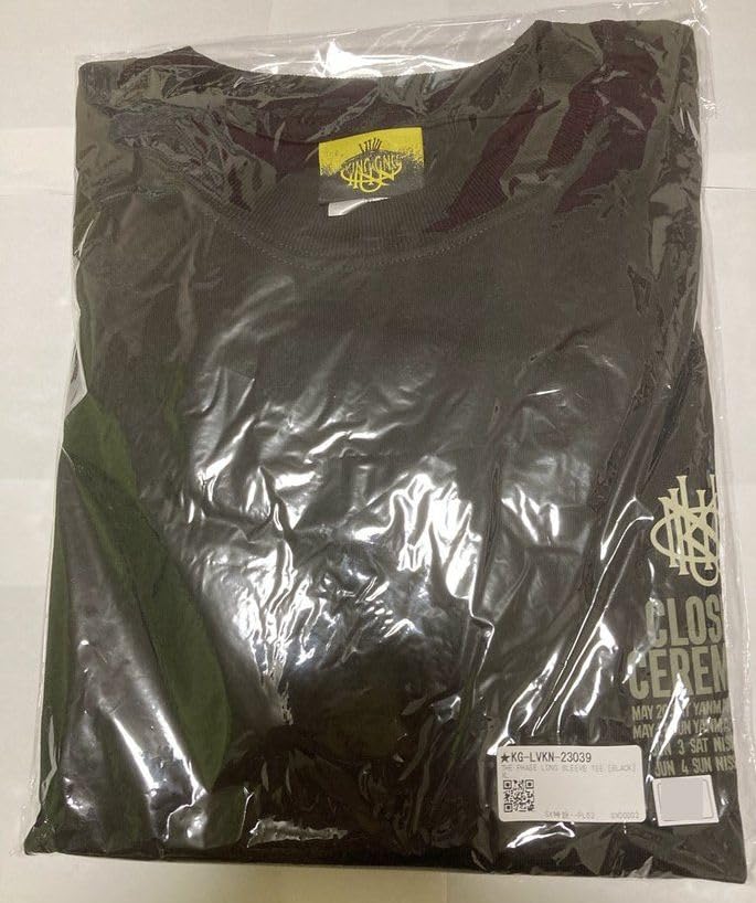 KING GNU 2023 THE PHASE LONG SLEEVE TEE (Long T-shirt) [BLACK] [XL]