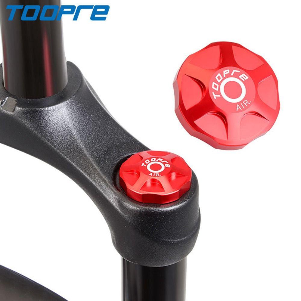 MTB Bicycle Air Gas Valve Cover Bike Front Fork Cap Plug Aluminum Alloy Protective Shoulder Cover Dust Cap Bicycle Accessories