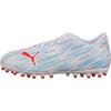 Low Top Kids' Soccer Shoes White Red Blue Kids' 106365-05