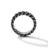 Adjustable Vintage Dragon Scale Ring Men Unisex Finger Retro Oxidized Plated Geometric Band