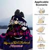 Custom 1pc Princess Jasmine's Dream Blanket, Soft And Comfortable Blanket, Casual Warm, Camping Travel Blanket, Birthday Gift Q910211