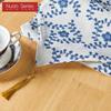 1PC Nuan Series Chinese Retro Style Plum Blossom Printed Cotton Linen Table Runner for Dining Table Kitchen Decor Home Decor