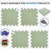 4pcs Foam Blocking Board Set Professional Grid Knitting Board Foam Knitting Block Mat Reusable Foam Blocking Mats For Beginner