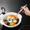 ZISIZ Thickened Stainless Steel Heart-Shaped Soup Ladle
