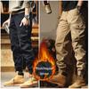 Men's Retro Casual Multi-Pocket Cotton Pants